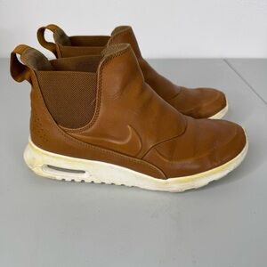 Nike Women’s Air Max Thea Mid Brown Leather Sneakers Size 6.5